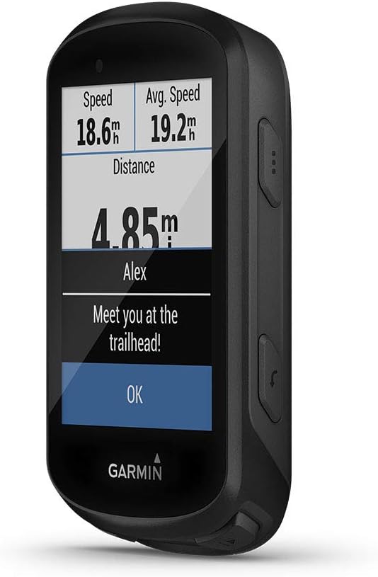 Garmin 010-02060-00 Edge 530, GPS Cycling/Bike Computer with Mapping, Dynamic Performance Monitoring and Popularity Routing