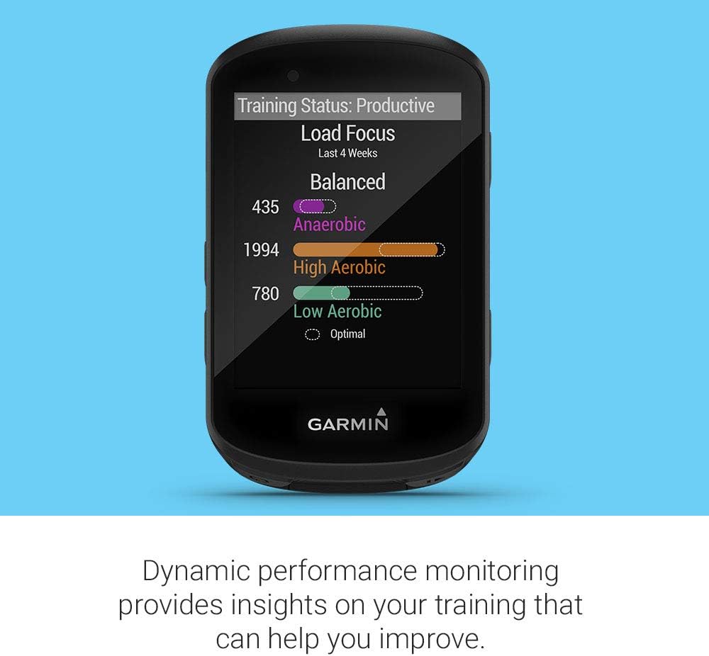 Garmin Edge 530, Performance GPS Cycling/Bike Computer with Mapping, Dynamic Performance Monitoring and Popularity Routing (Renewed)