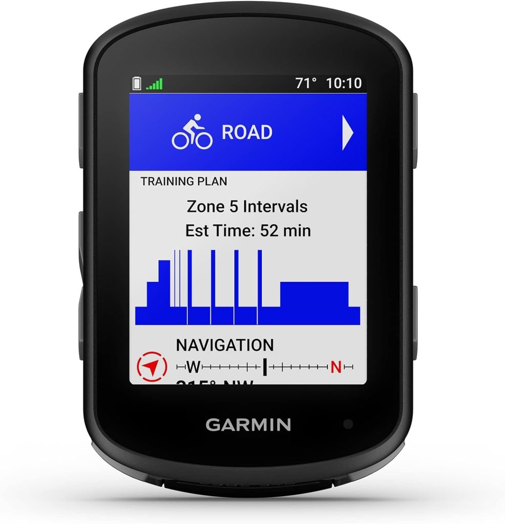 Garmin Edge 540, Compact GPS Cycling Computer with Button Controls, Targeted Adaptive Coaching, Advanced Navigation and More