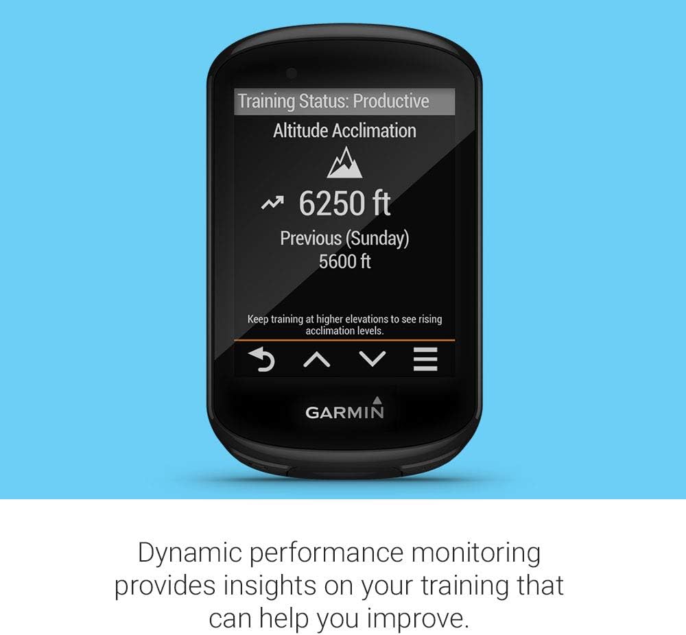 Garmin Edge 830, Performance GPS Cycling/Bike Computer with Mapping, Dynamic Performance Monitoring and Popularity Routing