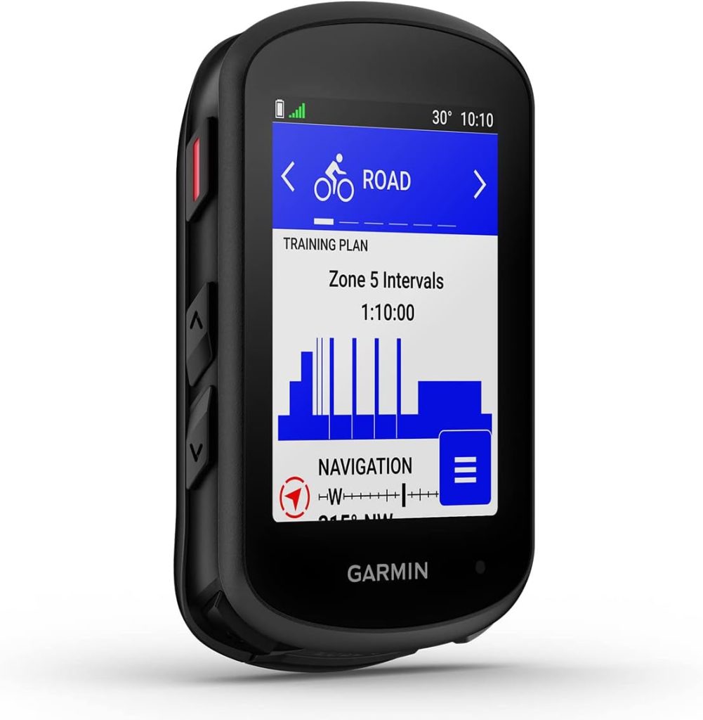 Garmin Edge 840 (Non-Solar) GPS Cycling Computer | Touchscreen  Buttons, Targeted Adaptive Coaching,  26-Hour Battery | Bundle with PlayBetter Protective Silicone Case (Black)  Screen Protectors