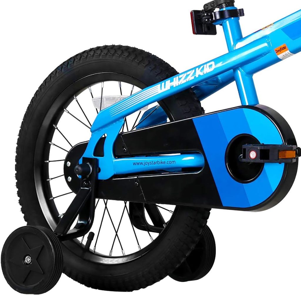 JOYSTAR Boys Bike 12 Inch Kids Bike with Training Wheels for Ages 2 3 4 Years Old Boys and Girls, Toddler Bike with Handbrake for Early Rider, Blue