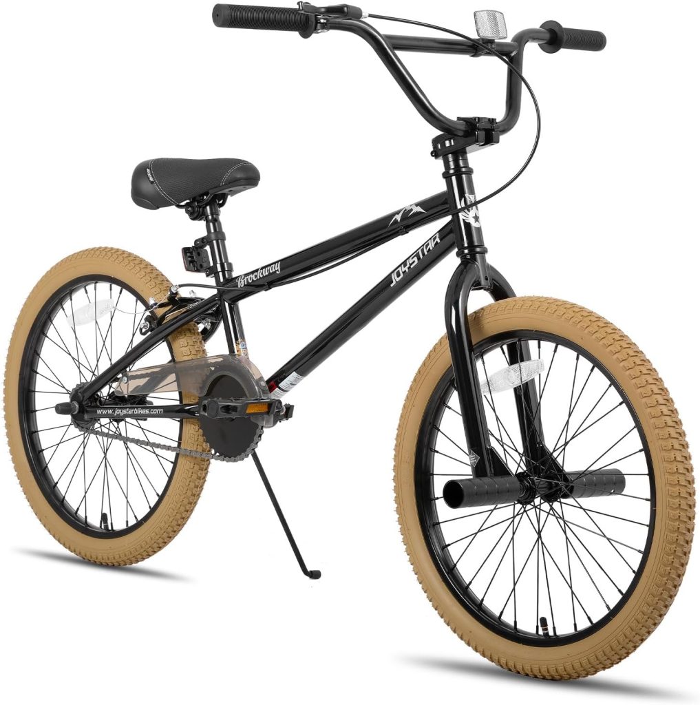 JOYSTAR Brockway Freestyle Kids BMX Bikes 20 24 Kids Bicycles for 6-14 Years Old Boys Girls and Beginner-Level Riders 2 Pegs Multiple Colors