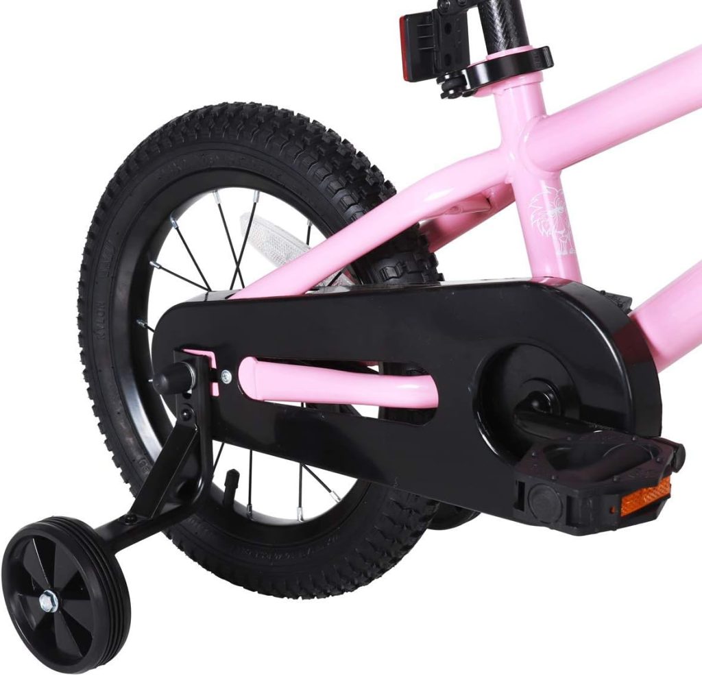 JOYSTAR Kids Bike for Boys Girls Ages 2-9 Years Old, 12-18 Inch BMX Style Kids Bicycles with Training Wheels, 18 Inch Bikes with Kickstand and Handbrake, Multiple Colors