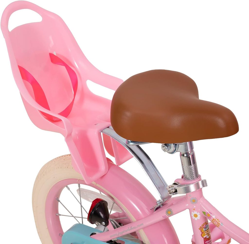 JOYSTAR Little Daisy Kids Bike for Girls Ages 2-12 Years, 12 14 16 20 Inch Princess Girls Bicycle with Doll Bike Seat, Training Wheels, Basket and Streamers, Kids Cycle Bikes, Multiple Colors