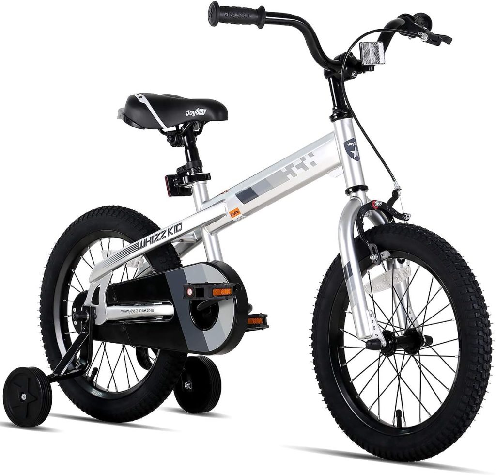 JOYSTAR Whizz Kids Bike 12 14 16 18 Inch Kids Bicycle for Toddler and Kids Ages 2-9 Years Old, Children BMX Bicycles with Training Wheels for Boys Girls, Multiple Colors